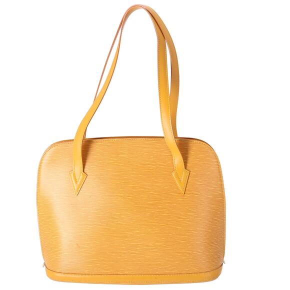 Louis Vuitton Lussac Epi Shoulder Bag M52289 Jaune Leather - Picture 3 of 9